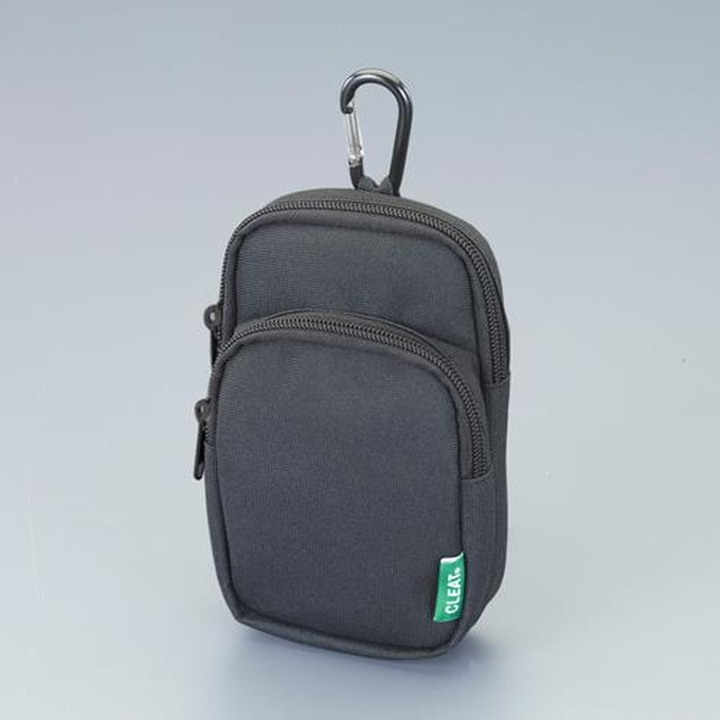 エスコ EA925M-102 110x60x190mmスマートフォン用ポーチ(カラビナ付) 1個（ご注文単位1個）【直送品】