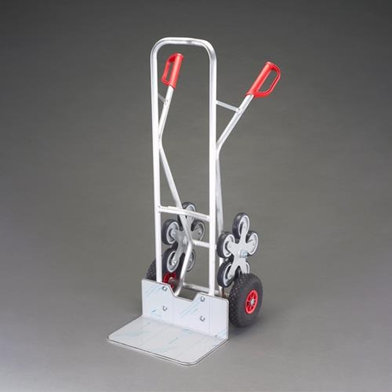 エスコ EA520FD-4A 590x1300mm/200kgハンドトラック(12輪式) 1個（ご注文単位1個）【直送品】