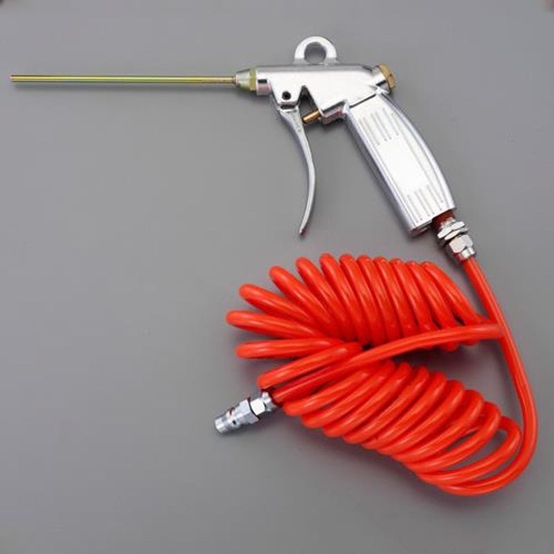 エスコ EA123AB-112B 2.0mm穴x150mmエアーブローガン(ウレタンホース付 1個(ご注文単位1個)【直送品】