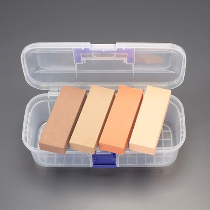 エスコ EA522G-5 4個組油砥石セット 1個(ご注文単位1個)【直送品】