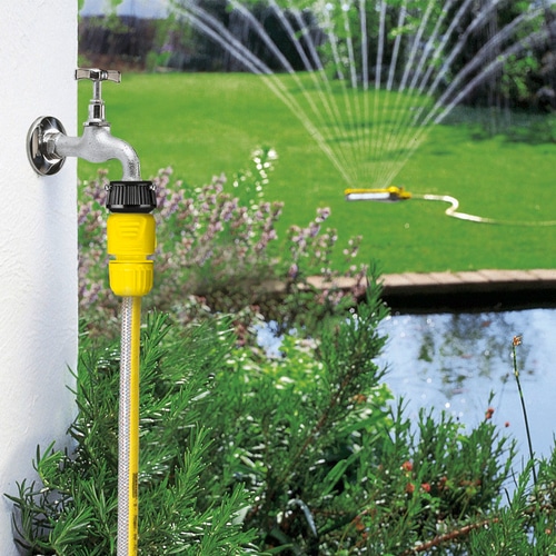 エスコ EA115KA 3.0m[家庭用]自吸・水道兼用ホースセット(逆止弁付 1個 （ご注文単位1個）【直送品】