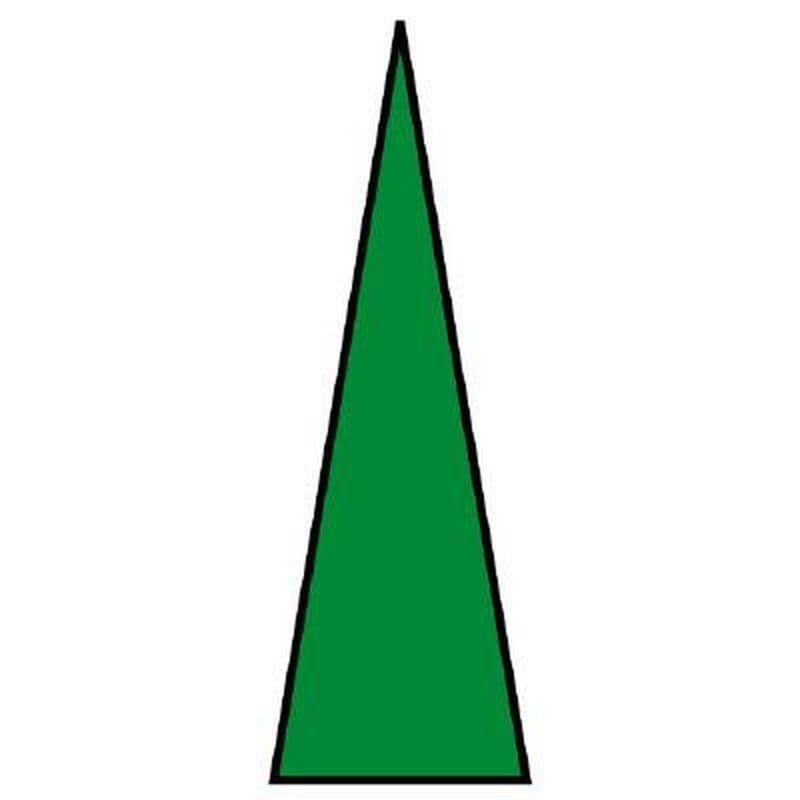 エスコ EA983HM-2 5x15mmゲージマーカー(緑/100枚1シート) 1個（ご注文単位1個）【直送品】