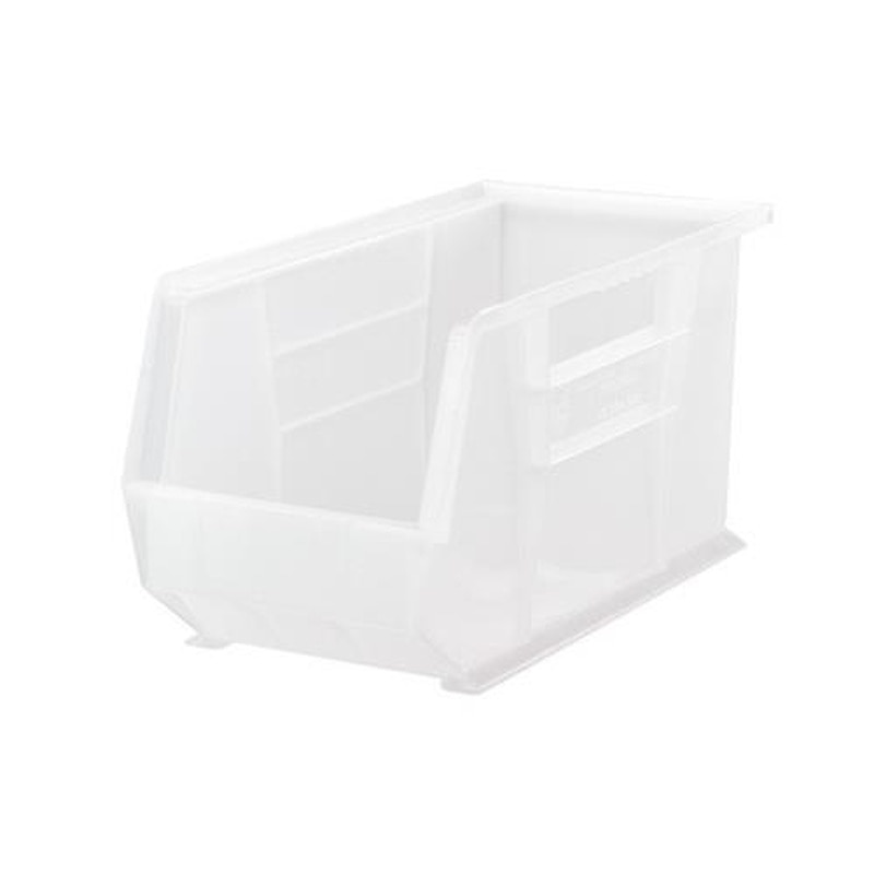 エスコ EA661EA-40 210x457x228mmパーツトレー(重ね型/クリア/6個) 1個(ご注文単位1個)【直送品】