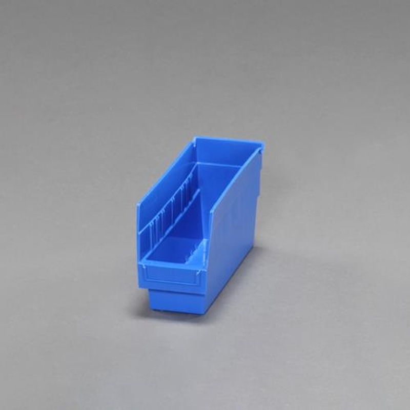 エスコ EA661EB-12 105x300x150mmパーツトレー/ラック棚用(青/36個) 1個(ご注文単位1個)【直送品】