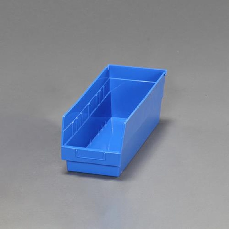 エスコ EA661EC-11 170x450x150mmパーツトレー/ラック棚用(青) 1個(ご注文単位1個)【直送品】