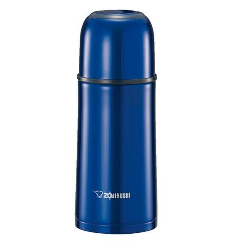 エスコ EA763AZ-24A 0.35L保温ボトル(ステンレス製/ブルー) 1個(ご注文単位1個)【直送品】