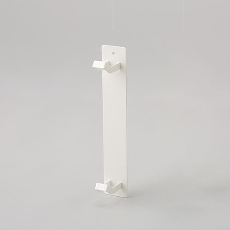 エスコ EA762FG-531 60x75x350mmマグネットフック(ホワイト) 1個(ご注文単位1個)【直送品】