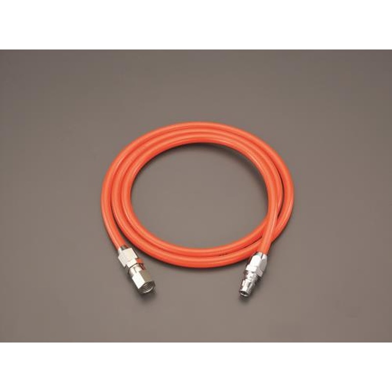 エスコ EA125S-20 6.5/10mmx20.0mウレタンホース(プラグ付) 1個（ご注文単位1個）【直送品】