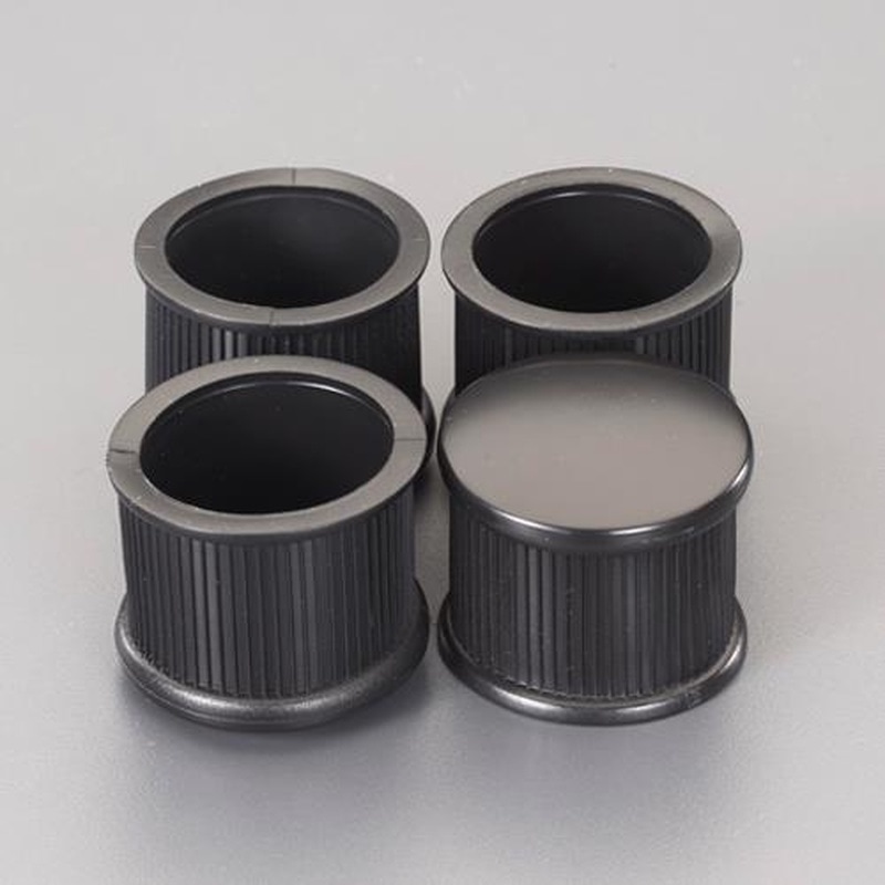 エスコ EA979DC-16 φ21.0mm丸型椅子足キャップ(4個/黒) 1個(ご注文単位1個)【直送品】