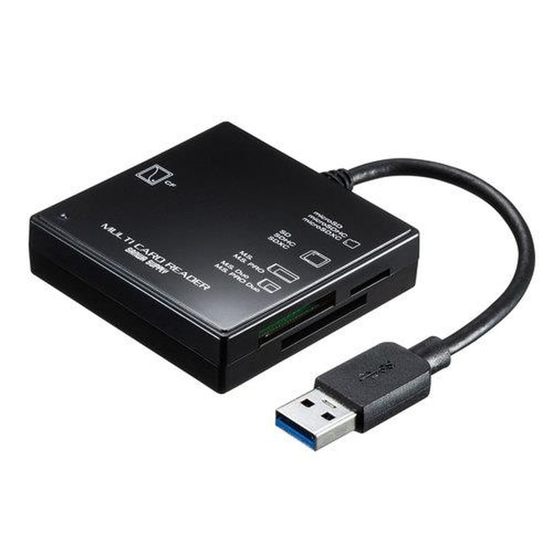 >エスコ EA764A-178A USB3.0カードリーダー(マルチタイプ) 1個(ご注文単位1個)【直送品】