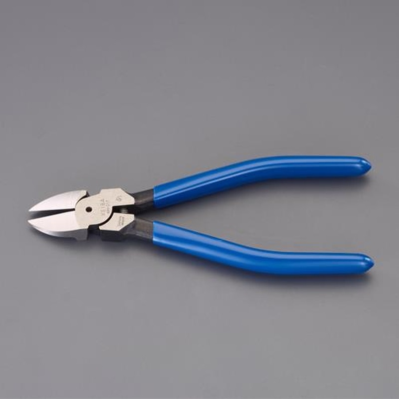 エスコ EA536GA-170 175mm強力型電工ニッパー(スタンダード刃・ばね付) 1個(ご注文単位1個)【直送品】