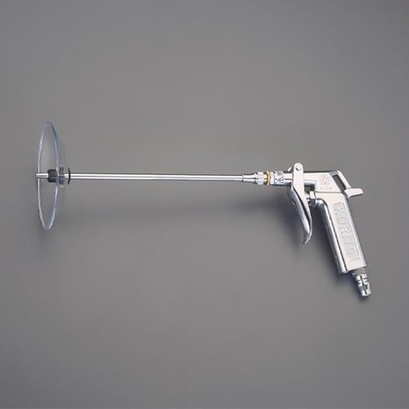 エスコ EA123AE-43 2.0穴x200mmエアーブローガン(プラグ・シールド付) 1個(ご注文単位1個)【直送品】