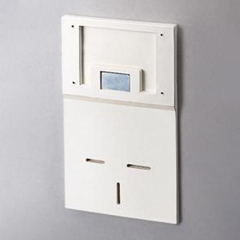 エスコ EA763YB-47 後付け専用プレート(音姫/手動用) 1個（ご注文単位1個）【直送品】