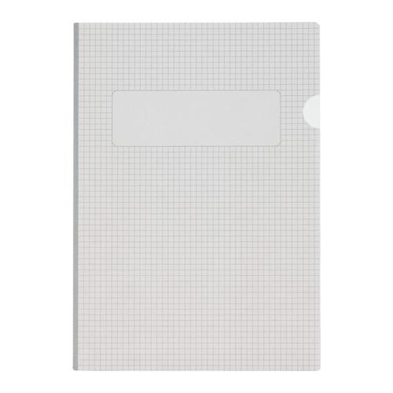 エスコ EA762CP-23 310x220mm/A4判メモホルダー(紙製/グレー/10マイ) 1個（ご注文単位1個）【直送品】