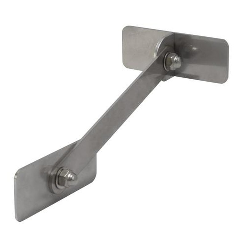 エスコ EA979CL-31 80x30mm転倒防止可動式金具(壁用) 1個(ご注文単位1個)【直送品】