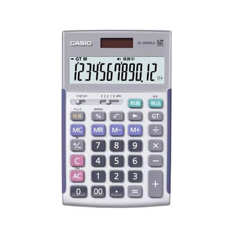 エスコ EA761GA-122B 12桁計算機(検算機能付) 1個(ご注文単位1個)【直送品】