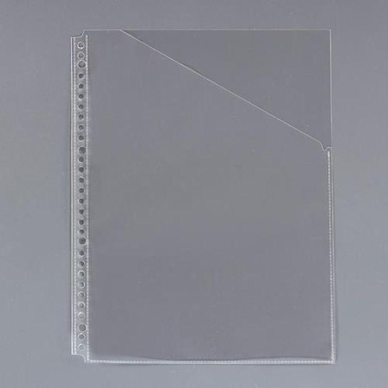 エスコ EA762CC-44 A4クリアーポケット(台紙なし/10枚) 1個（ご注文単位1個）【直送品】