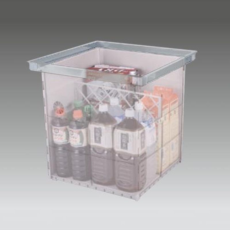 エスコ EA997LE-31 62L床下収納庫(深型) 1個(ご注文単位1個)【直送品】