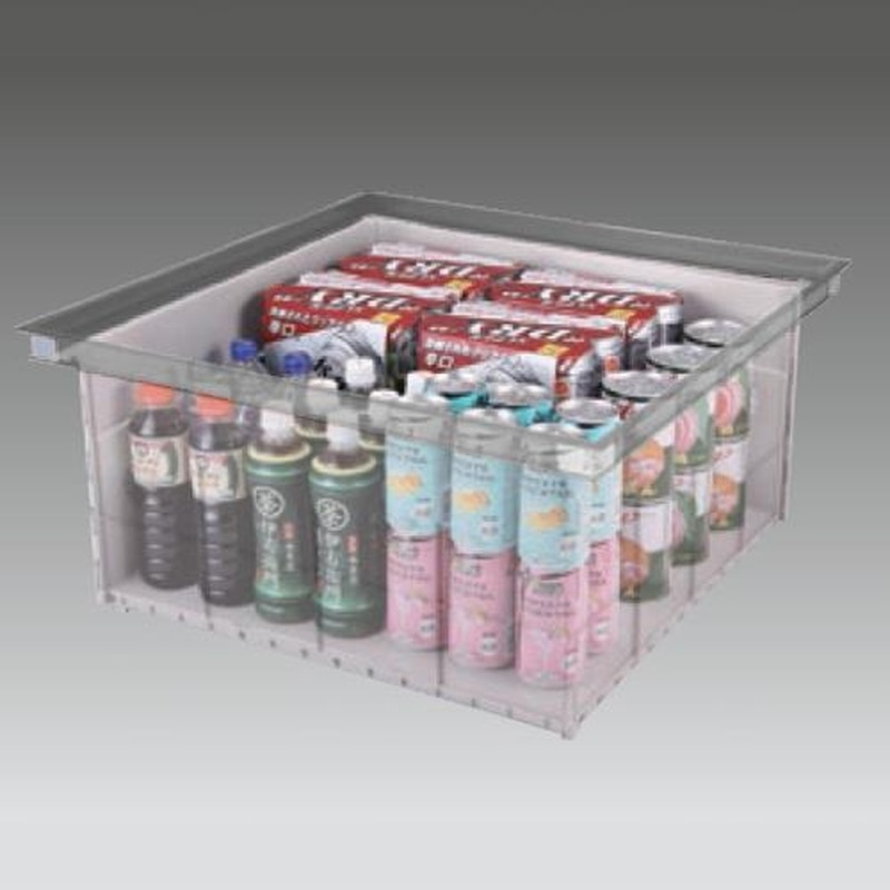 エスコ EA997LE-22 73L床下収納庫(浅型) 1個(ご注文単位1個)【直送品】