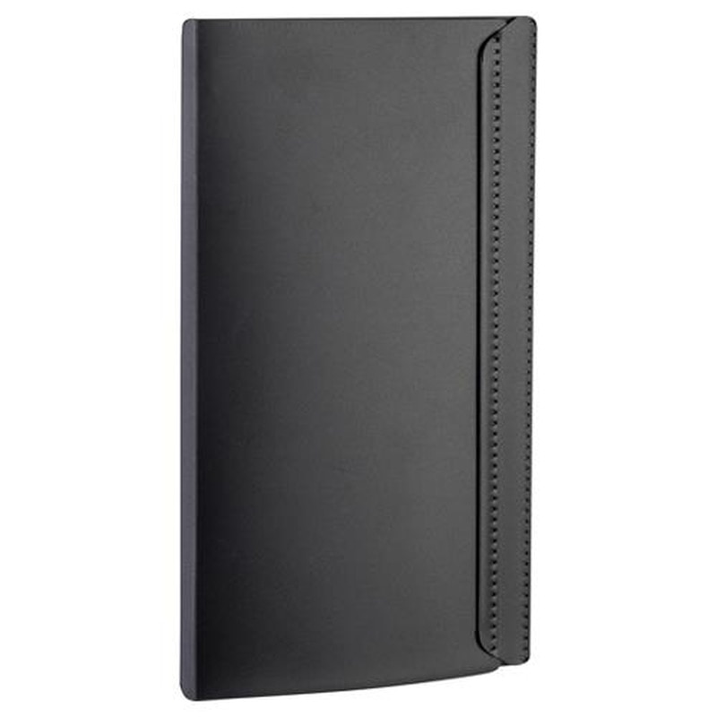 エスコ EA762CB-604 127x10x220mmスリムケース(ブラック) 1個(ご注文単位1個)【直送品】