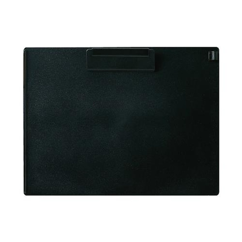 エスコ EA762DA-209 A4/S型クリップボード(黒) 1個(ご注文単位1個)【直送品】