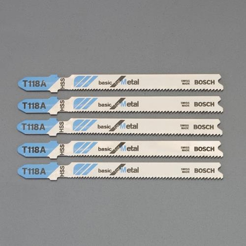 エスコ EA854LG-4 92mmx17-23Tジグソーブレード(鉄工用/5枚) 1個(ご注文単位1個)【直送品】