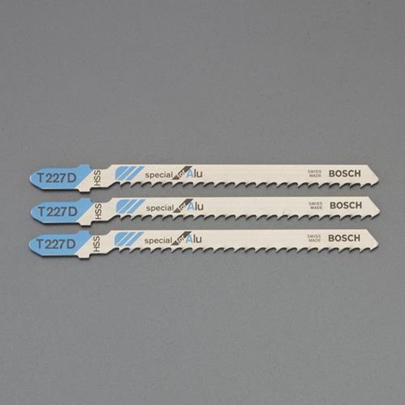 エスコ EA854LG-83 100mmx8Tジグソーブレード(鉄・アルミ・非鉄金属3枚 1個(ご注文単位1個)【直送品】