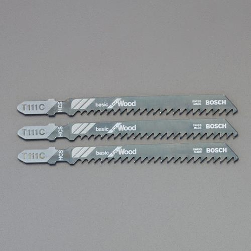 エスコ EA854LH-5 100mmx8Tジグソーブレード(木工用/3枚) 1個（ご注文単位1個）【直送品】