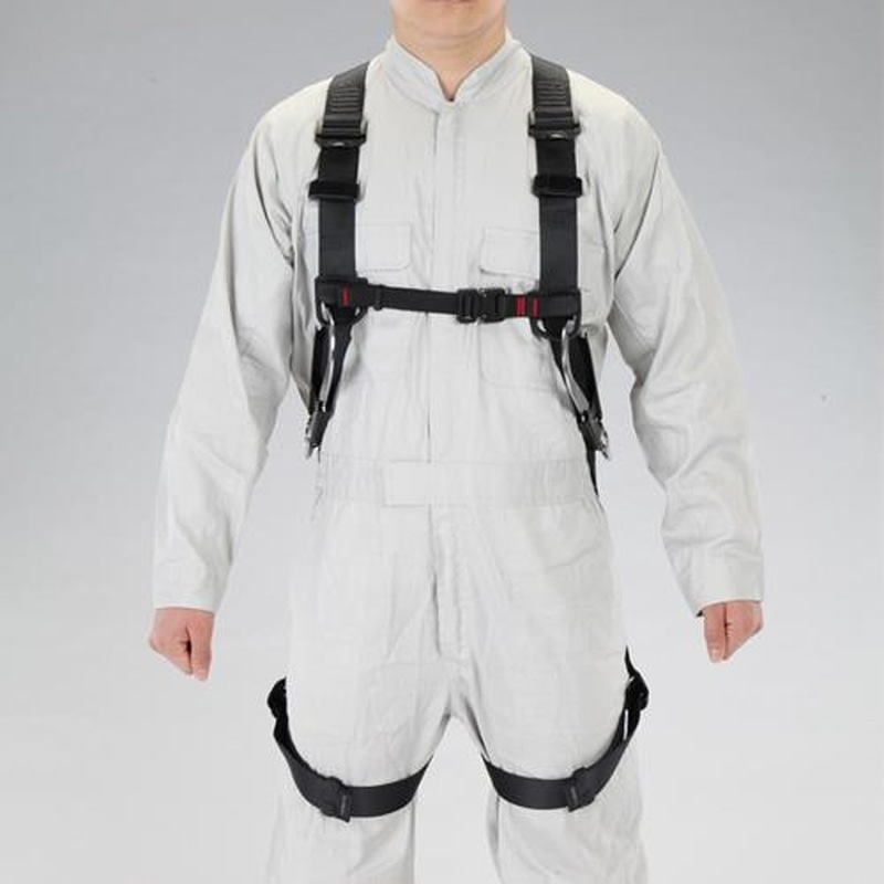 エスコ EA998JH-31 墜落制止用器具(フルハーネス/巻取式ツインランヤード付) 1個(ご注文単位1個)【直送品】