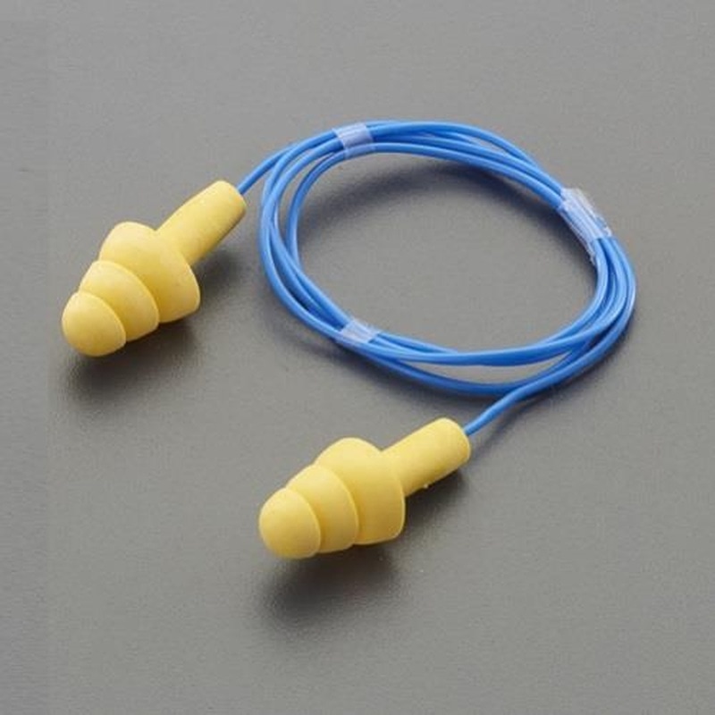エスコ EA800VS-12 耳栓(1組・コード付) 1個(ご注文単位1個)【直送品】