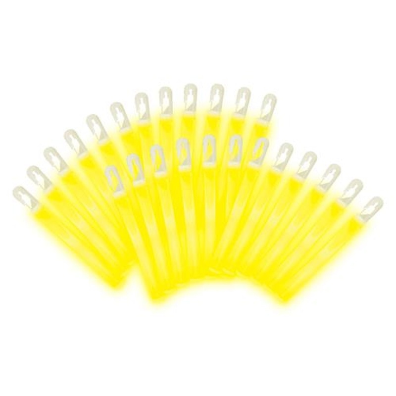 エスコ EA983RM-6 φ15x190mmスティックライト(黄/24本) 1個（ご注文単位1個）【直送品】