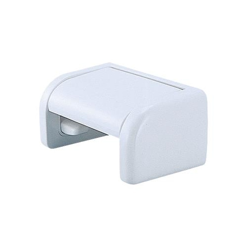 エスコ EA638LD-7B 169x100x82mmトイレットペーパーホルダー(ホワイト) 1個(ご注文単位1個)【直送品】