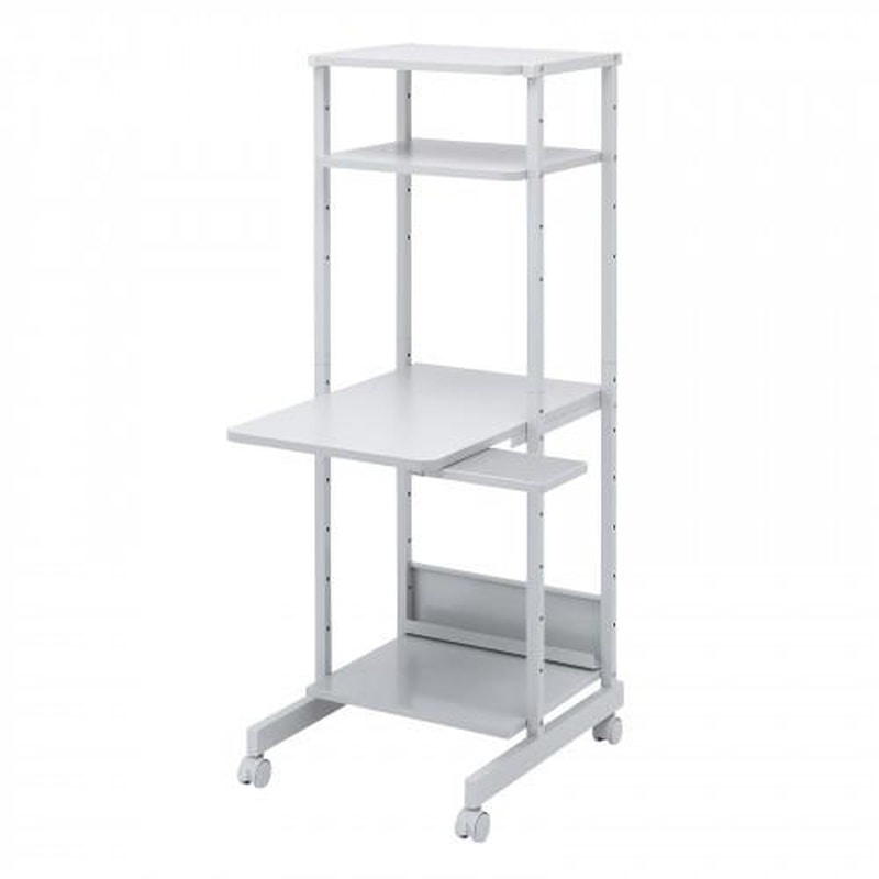 エスコ EA954HC-411B 500x700x1400mmパソコンデスク 1個（ご注文単位1個）【直送品】