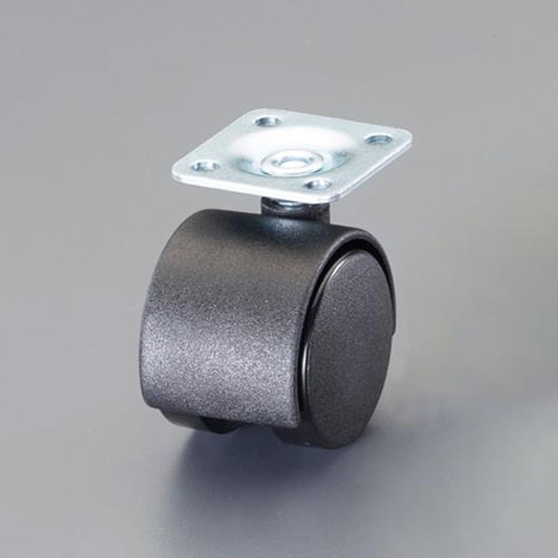 エスコ EA986PF-112 50mmキャスター(自在金具付・ブレーキ無) 1個(ご注文単位1個)【直送品】