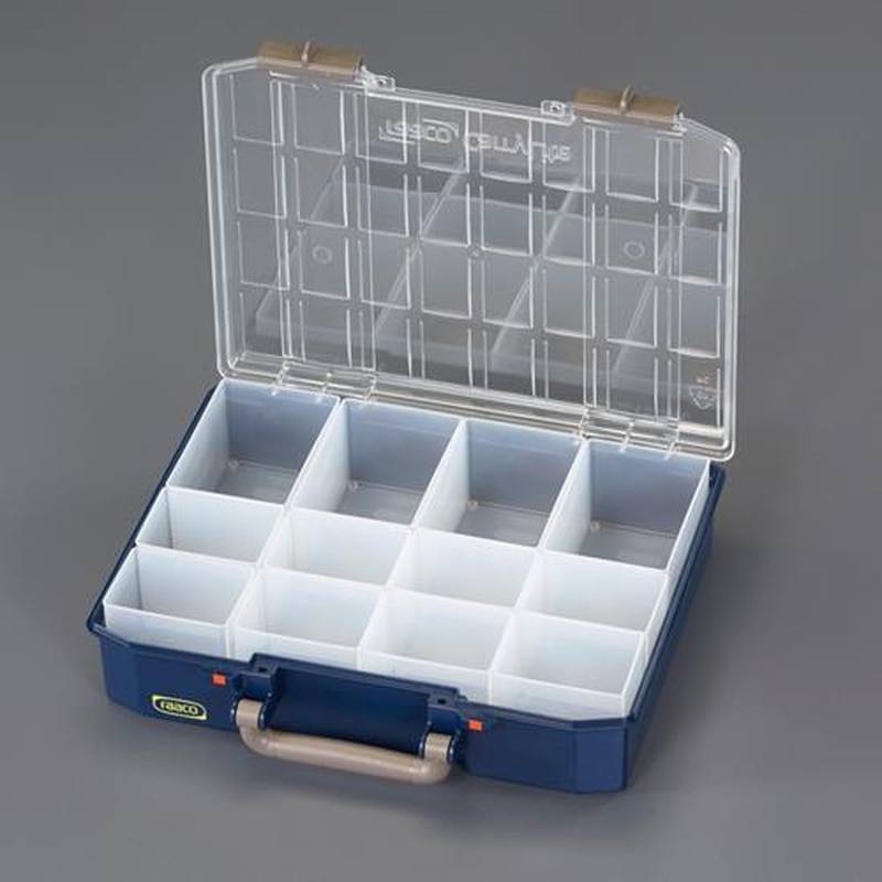 エスコ EA661AB-33 337x278x79mm/外寸パーツケース 1個(ご注文単位1個)【直送品】