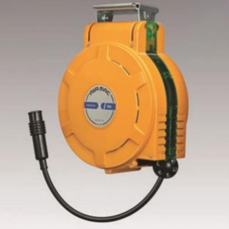 エスコ EA124BK-17 10mmx20mエアーホースリール(自動巻取/難燃性) 1個(ご注文単位1個)【直送品】