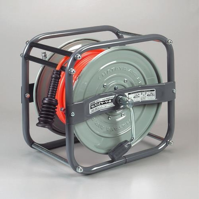 エスコ EA124B-23 10㎜x18mエアーホースリール(ウレタン製) 1個(ご注文単位1個)【直送品】