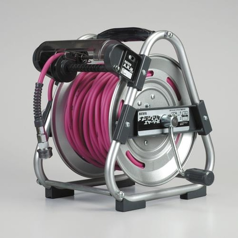 エスコ EA124BA-1B 6.5mmx20mエアーホースリール(ウレタン製) 1個(ご注文単位1個)【直送品】