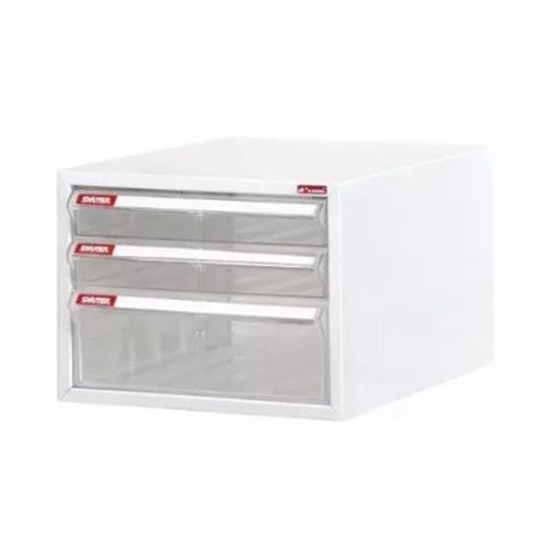 エスコ EA954JA-11 264x343x199mm/3段レターケース(スチール) 1個(ご注文単位1個)【直送品】