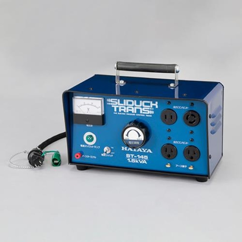 エスコ EA815ZD-1 AC85-100V→AC145V/1.5KVAスライダックトランス 1個(ご注文単位1個)【直送品】