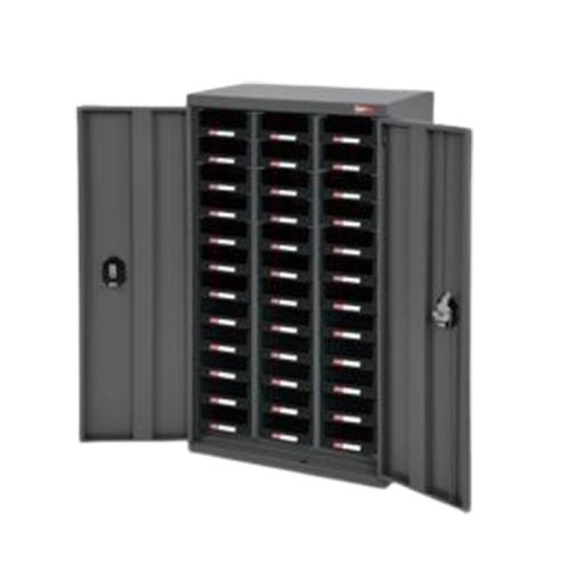 エスコ EA957FA-5 533x313x970mm/3列10段パーツキャビネット(ESD) 1個(ご注文単位1個)【直送品】