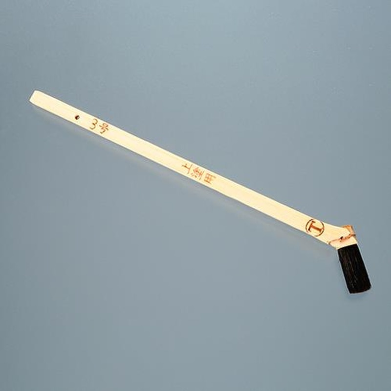 エスコ EA109LA-81 10mm油性用筋違刷毛(山羊毛/上塗用) 1個（ご注文単位1個）【直送品】