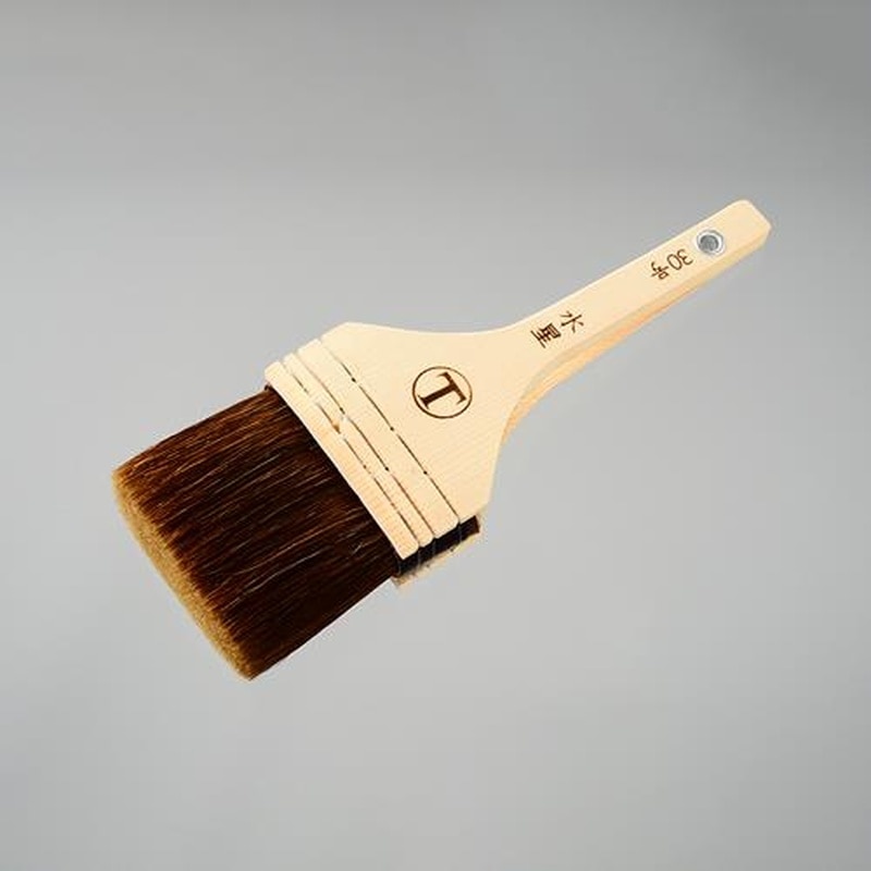 エスコ EA109LB-42 84mm水性塗料用刷毛(馬毛/平) 1個(ご注文単位1個)【直送品】