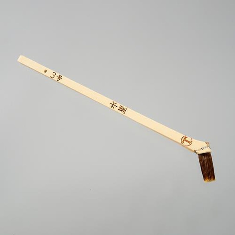 エスコ EA109LB-43 10mm水性塗料用刷毛(馬毛/筋違) 1個(ご注文単位1個)【直送品】