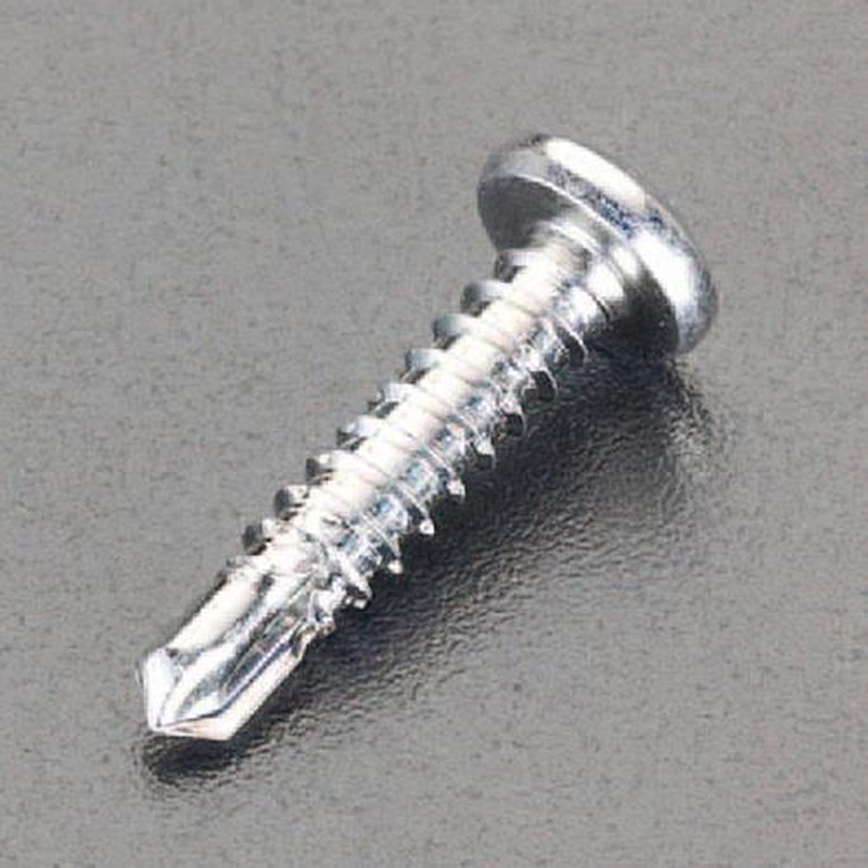 エスコ EA949EP-635N 6x35mm鍋頭ピアスビス(三価クロメート/25本) 1個(ご注文単位1個)【直送品】