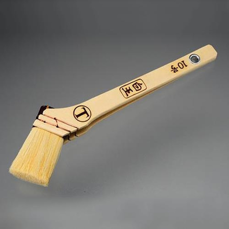 エスコ EA109MS-11 30mm合成樹脂塗料用刷毛(山羊毛/筋違) 1個(ご注文単位1個)【直送品】