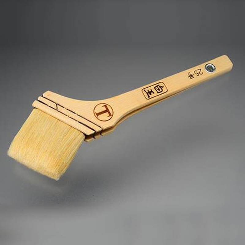 エスコ EA109MS-14 70mm合成樹脂塗料用刷毛(山羊毛/筋違) 1個(ご注文単位1個)【直送品】