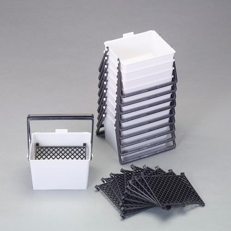 エスコ EA109NF-52 ローラーバケットセット(PP製/ナナメ底) 1個(ご注文単位1個)【直送品】