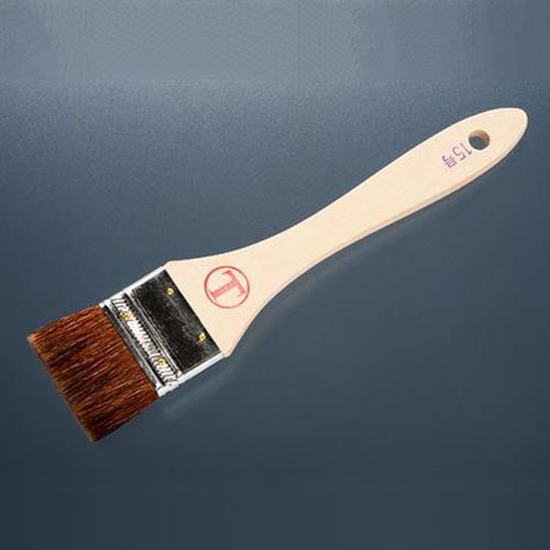 エスコ EA109ML-16 42mm油性ペイント・ニス用刷毛(山羊毛/平) 1個(ご注文単位1個)【直送品】