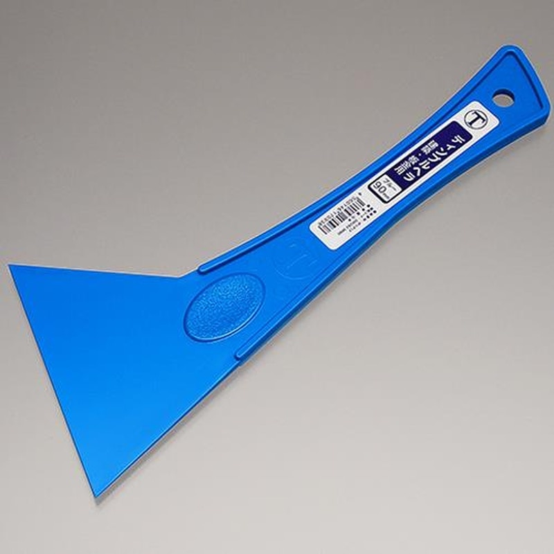 エスコ EA579AJ-48 90x200mmパテベラ(ポリアセタール製/青) 1個（ご注文単位1個）【直送品】